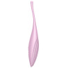 Satisfyer Stimulateur connecté Twirling Joy Satisfyer 17cm Rose